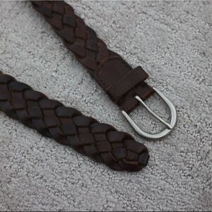 American Eagle Braided Genuine Leather Belt